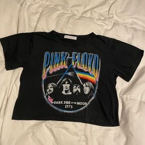 DAYDREAMER cropped Pink Floyd the Dark Side of the Moon tee - Size S
